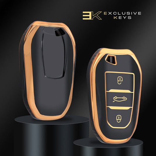 Fodral till Peugeot 208, 308, 408, 508, 2008, 3008, 4008, 5008 (bagageknapp)